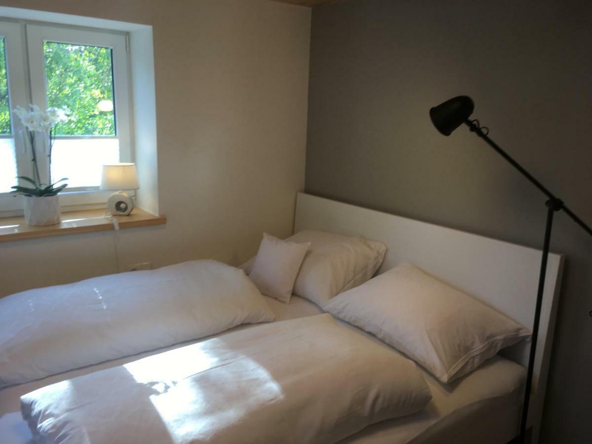 Wohnung In Zentraler Lage Im Rheintal เกิทซิส ภายนอก รูปภาพ